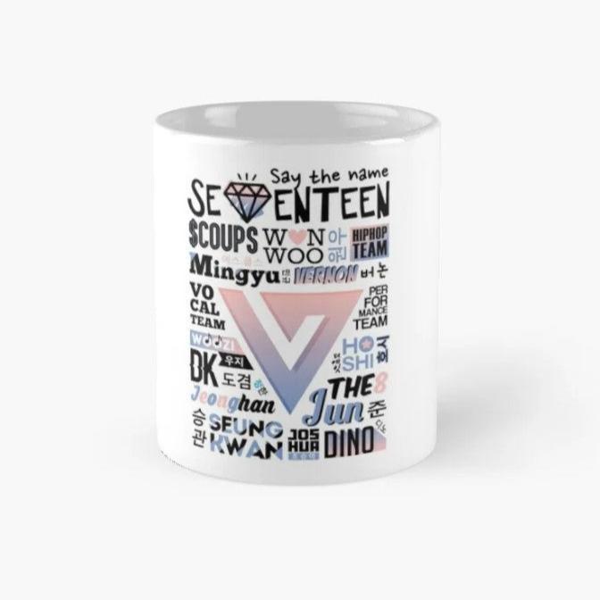 SEVENTEEN Mug For K-pop Fans - Kpop Store Pakistan