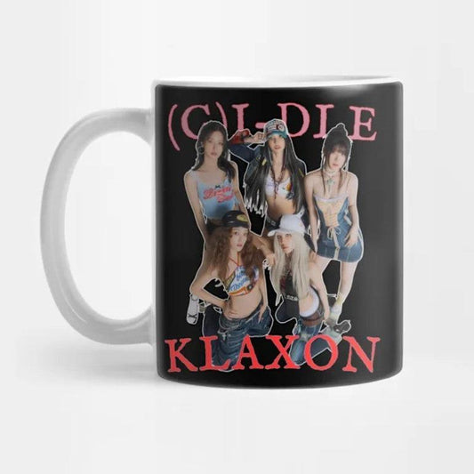 (G)I-dle Klaxon Mug For K-pop Fans - Kpop Store Pakistan