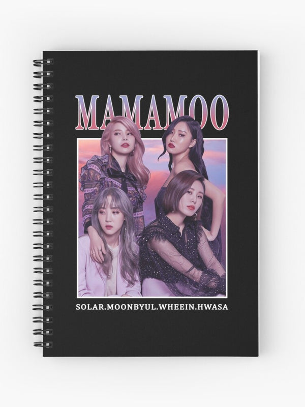 Mamamoo Band Notebook For MooMoo Fans