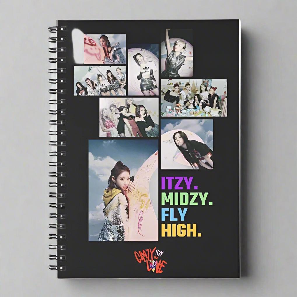 Itzy Fly High Notebook For K-pop Fans - Kpop Store Pakistan