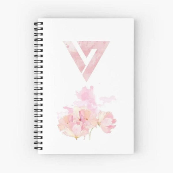 SEVENTEEN Floral Notebook