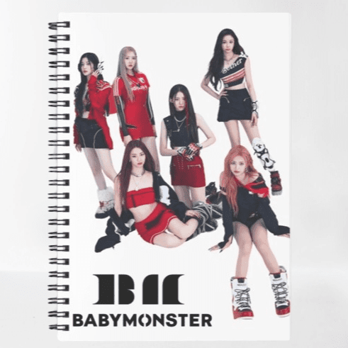 Baby Monster Notebook For K-pop Fans - Kpop Store Pakistan