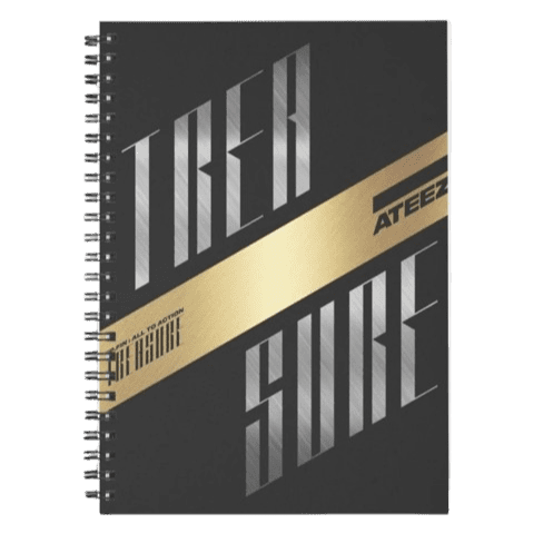 ATEEZ Treasure Notebook For K-pop Fans - Kpop Store Pakistan