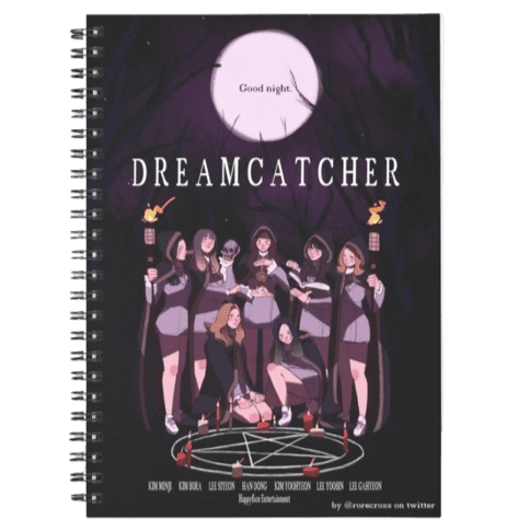 DreamCatcher Star Notebook For K-pop Fans - Kpop Store Pakistan