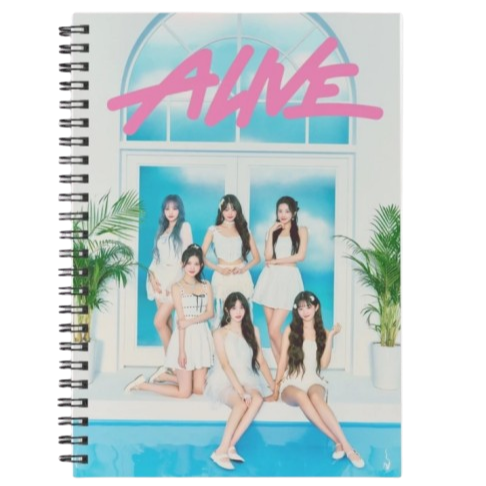 ALIVE Notebook Foer K-pop IVE Fans