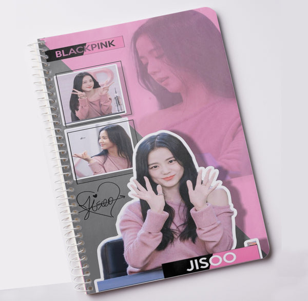 Blackpink Jisoo Cute Notebook For Blink Fans