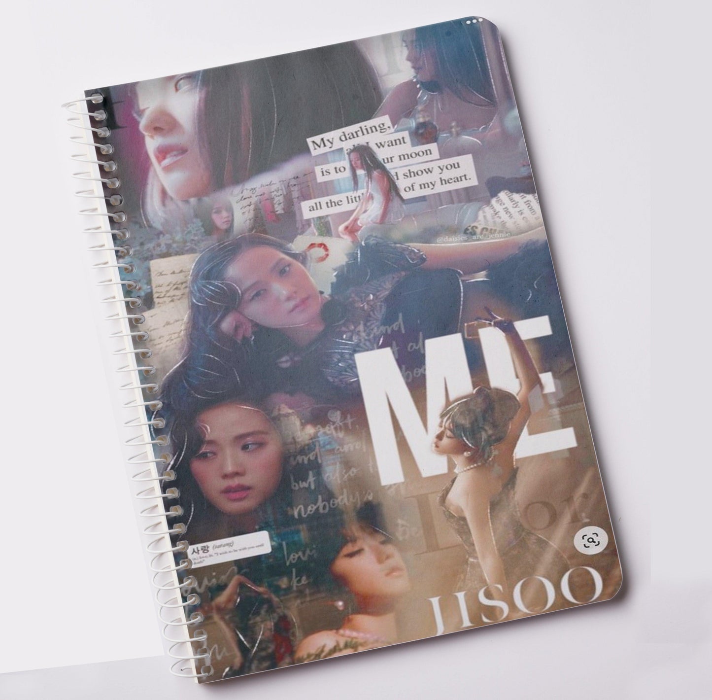 Blackpink Jisoo Me Notebook - Kpop Store Pakistan