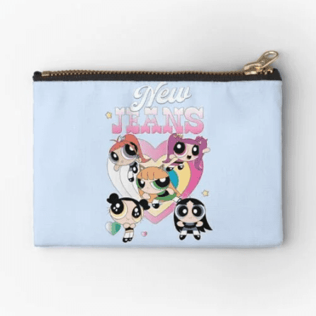 New Jeans Pouch For K-pop Power Puff Girls Fans - Kpop Store Pakistan