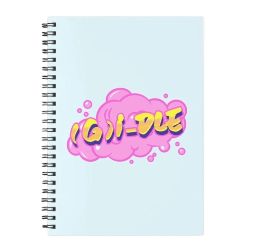 (G)I-DLE Logo Notebook For K-pop Neverland Fans - Kpop Store Pakistan