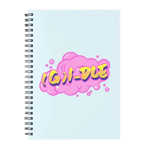 (G)I-DLE Logo Notebook