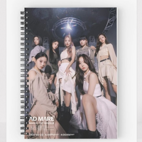 Nmixx Girls Notebook For K-pop Fans