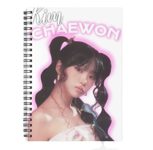 Kim Chaewon Notebook For K-pop Le Sserafim Fans