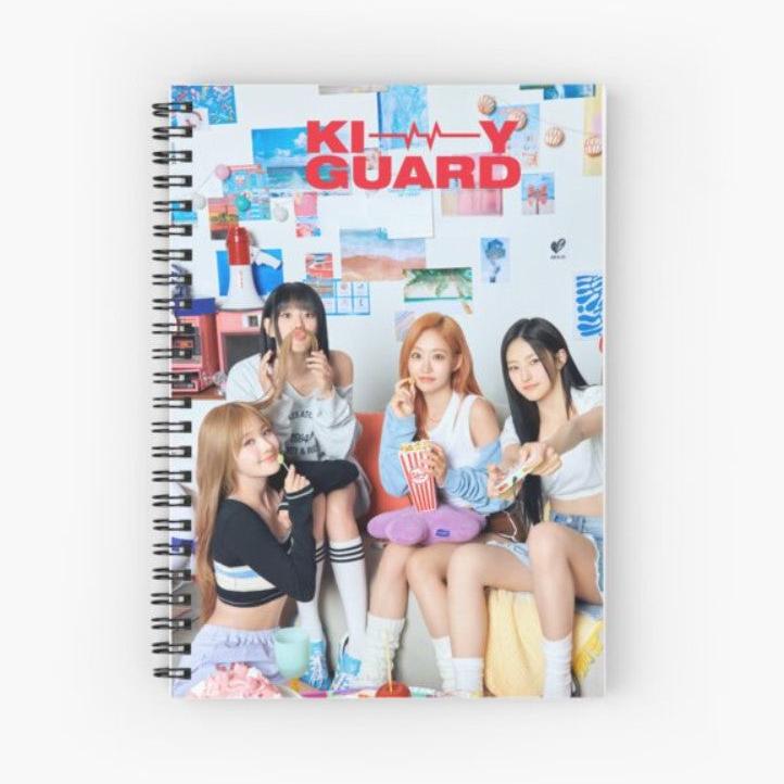 Kissy Guard Notebook For K-pop Fans