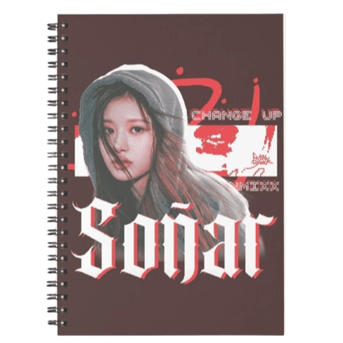 Sonar Notebook For K-pop Nmixx Fans