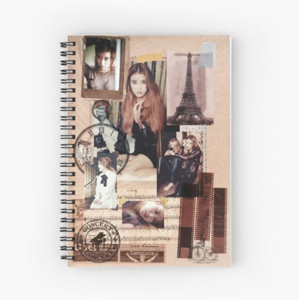 IU Vintage Notebook For K-pop Fans