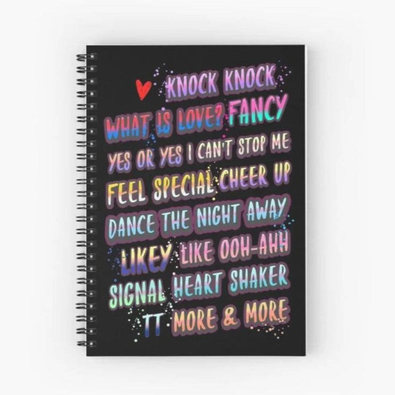 TWICE Notebook