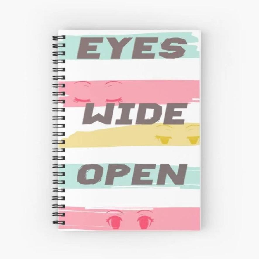 Eyes Wide Open Notebook For K-pop Twice Fans - Kpop Store Pakistan