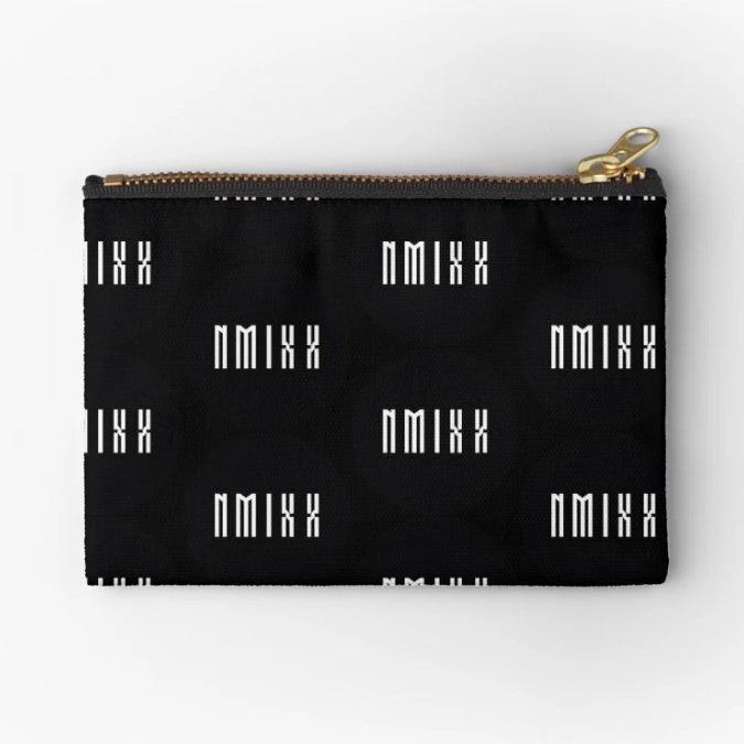 Nmixx Logo Zipper Pouch For K-pop Fans