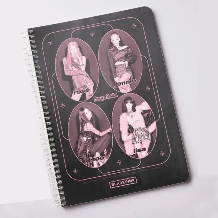 Blackpink Notebook for Girls Group Cool Note pad Printed (A5) - Kpop Store Pakistan