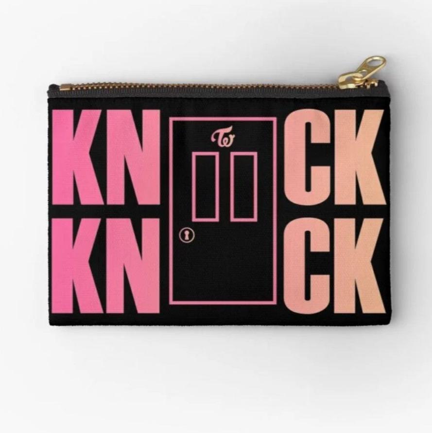 KNOCK KNOCK Pouch For K-pop Twice Fans - Kpop Store Pakistan