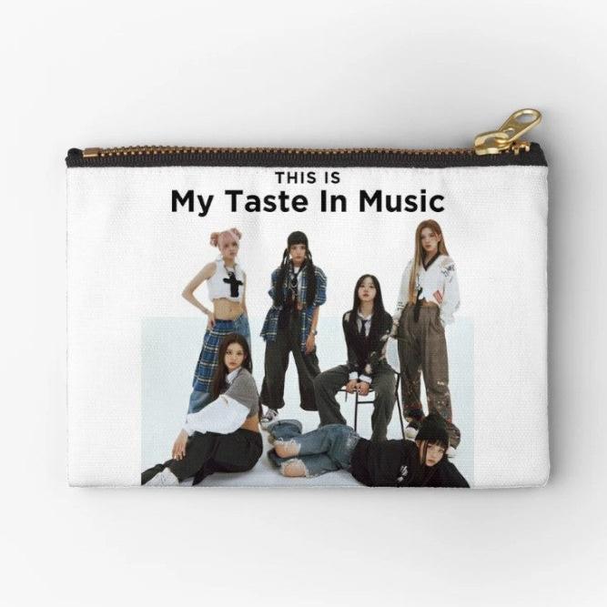 My Taste Zipper Pouch For K-pop Nmixx Fans