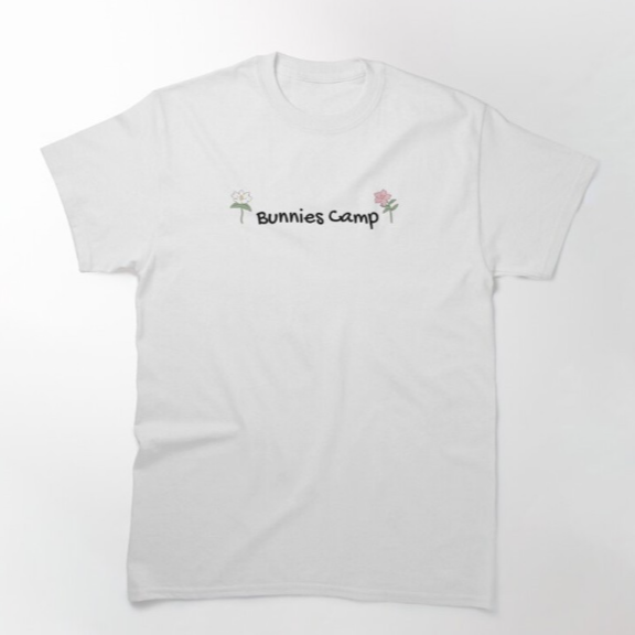 bunnies camp t-shirt