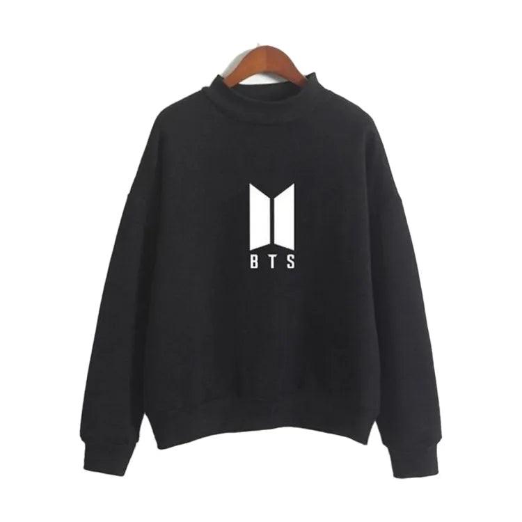 Bts Sweatshirt Fleece Long Sleeves For Kpop Fans - Kpop Store Pakistan