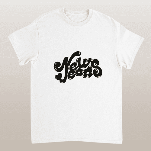 new jeans logo t-shirt