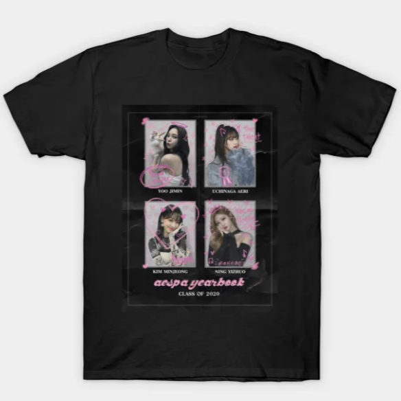 Girls Squad T-Shirt For K-pop Aespa Fans