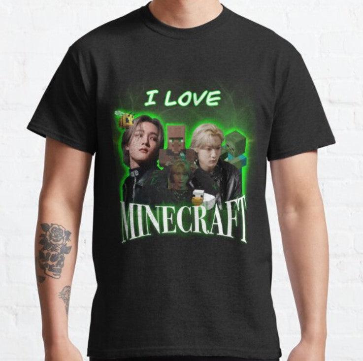 MINECRAFT TShirt For K-pop P1Harmony Fans - Kpop Store Pakistan