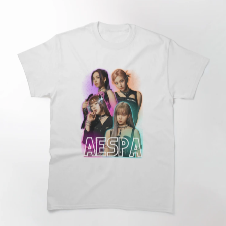 Aespa Girls T-Shirt For K-pop Fans