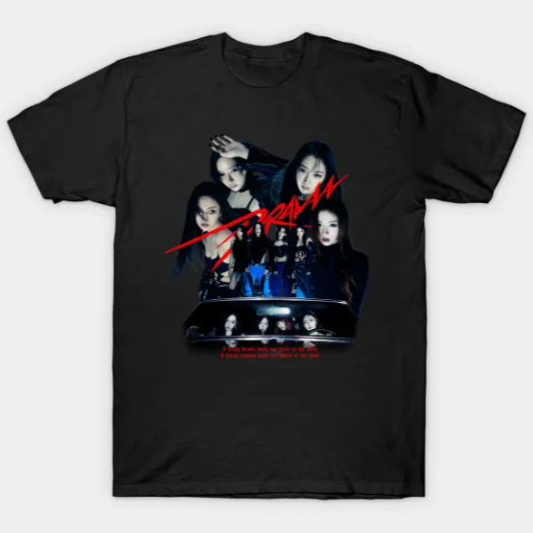 Aespa Drama T-Shirt For K-pop Girls Gang Fans