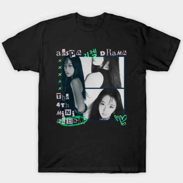 Aespa Storyline T-Shrit For K-pop Girls Fans