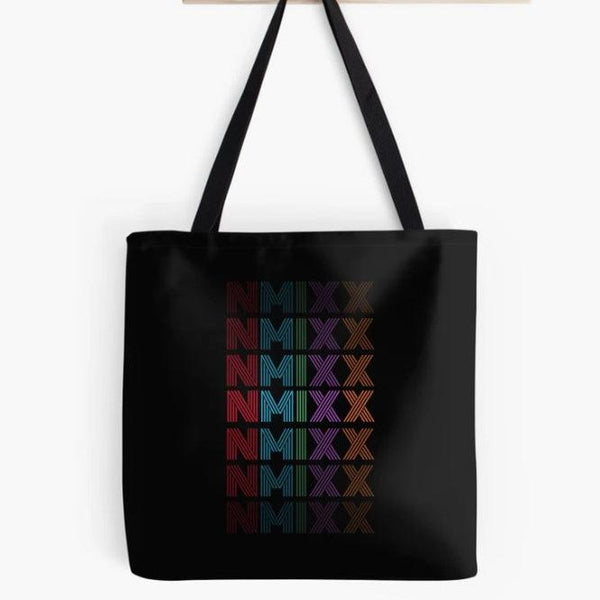 NMIXX Colorful Tote Bag For K-pop Fans