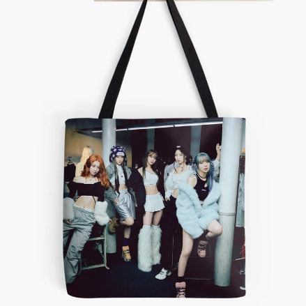 Le Sserafim Tote Bag For K-pop Girls Fans