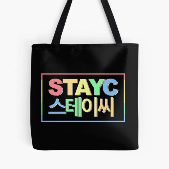 Stayc Logo Tote Bag For K-pop SWITH Fans - Kpop Store Pakistan