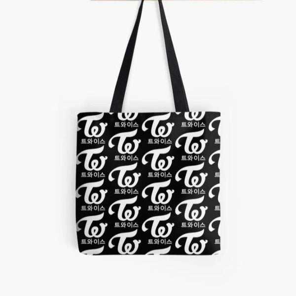 Twice Logo Tote Bag For K-pop Fans