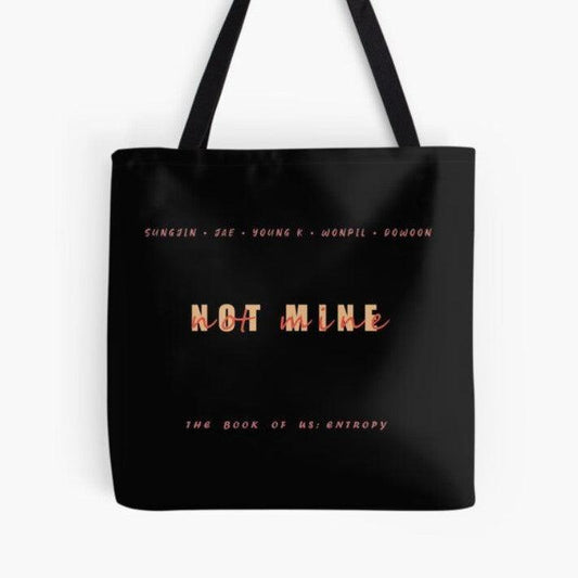 Day6 Not Mine Tote Bag For K-pop My Day Fans - Kpop Store Pakistan