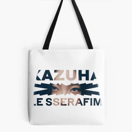 Kazuha Tote Bag For K-pop Le Sserafim Fans