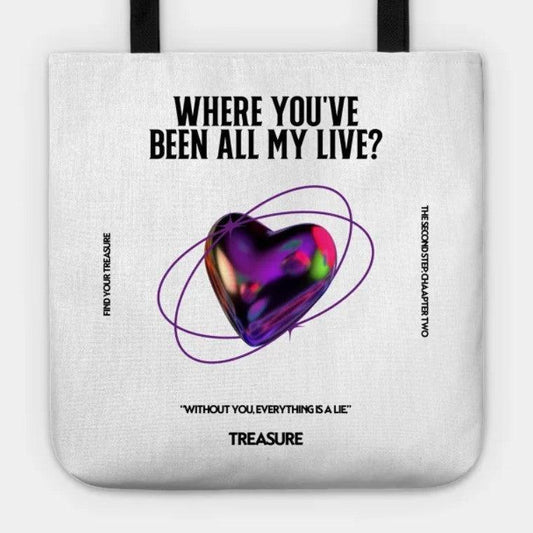 All My Life Tote Bag For K-pop Treasure Fans - Kpop Store Pakistan