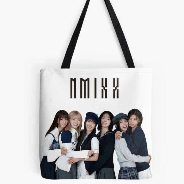 Trendy Nmixx Tote Bag For K-pop Fans