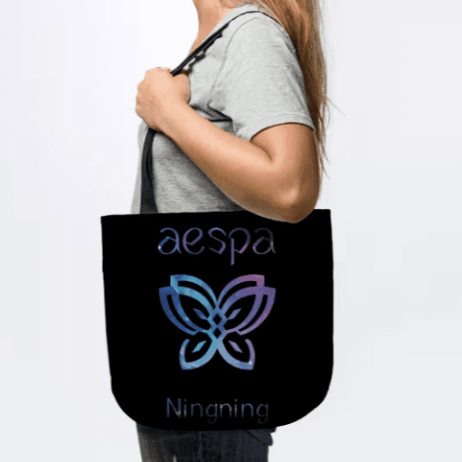 Ningning Tote Bag For K-pop Aespa Fans - Kpop Store Pakistan