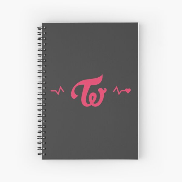 Twice Logo Design Notebook For K-pop Once Fans