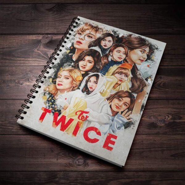 Twice Girls Group Notebook For K-pop Fans