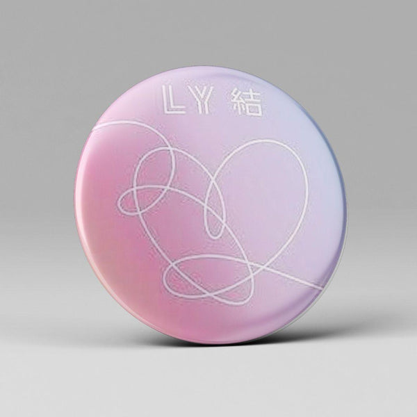 BTS Badge Love yourself Song for Army Lovers Rounded - Kpop Store Pakistan