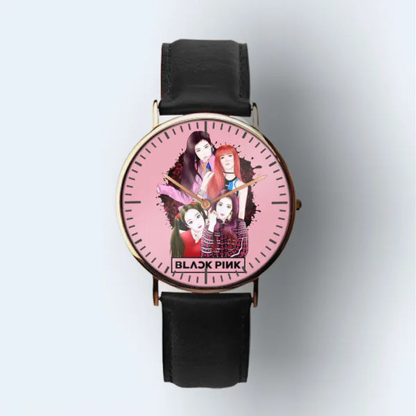 Blackpink Watch Cool anime Design for Fans Wrist Watch - Kpop Store Pakistan
