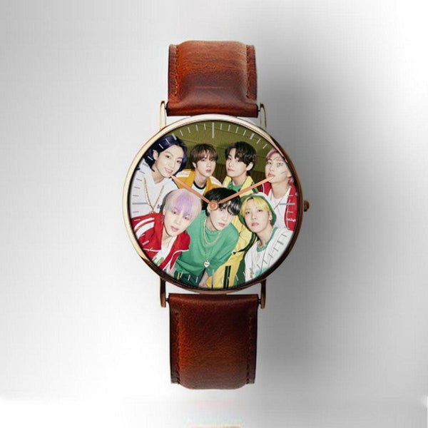 BTS Watch Multi Color Design Watch For Men & Women Wrist Watch - Kpop Store Pakistan