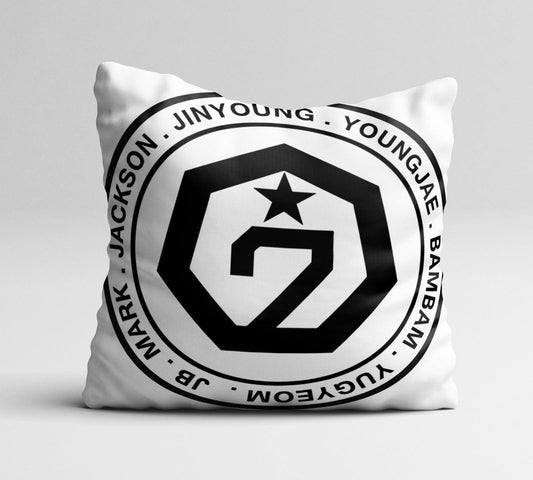 got7 member names logo cushion