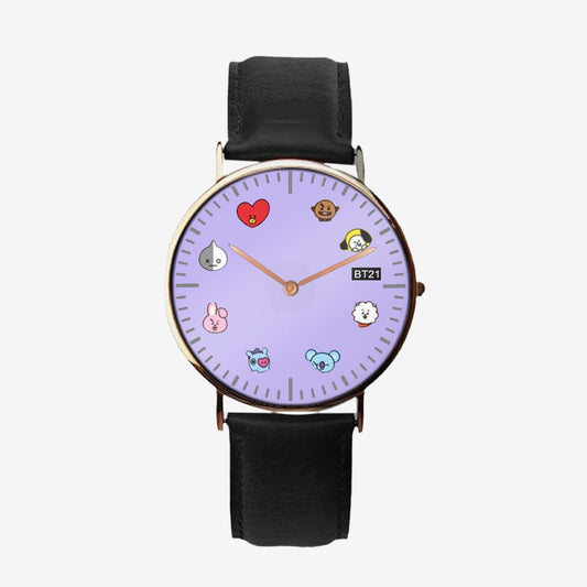 BTS BT21 Design Watch For Men & Women - Kpop Store Pakistan