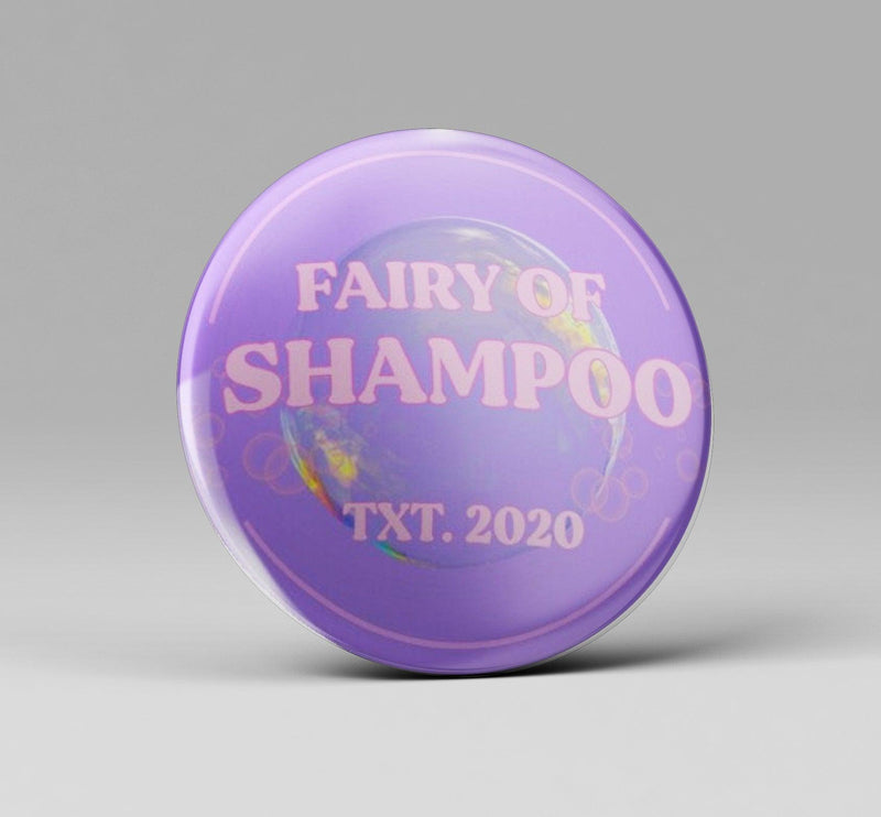 TXT “FAIRY OF SHAMPOO” Fanart Badge - Kpop Store Pakistan